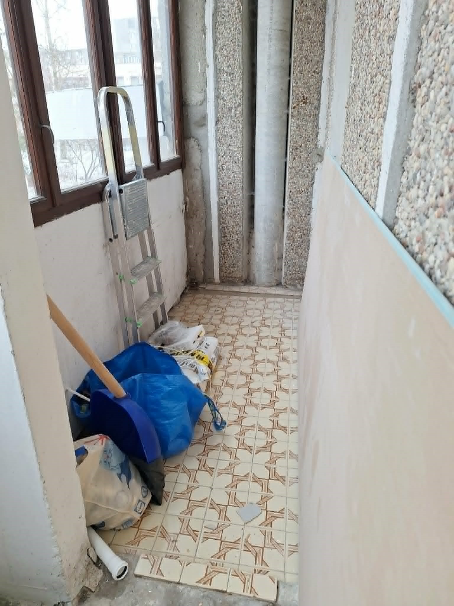 3 kambarių buto atnaujinimas prieš darbus